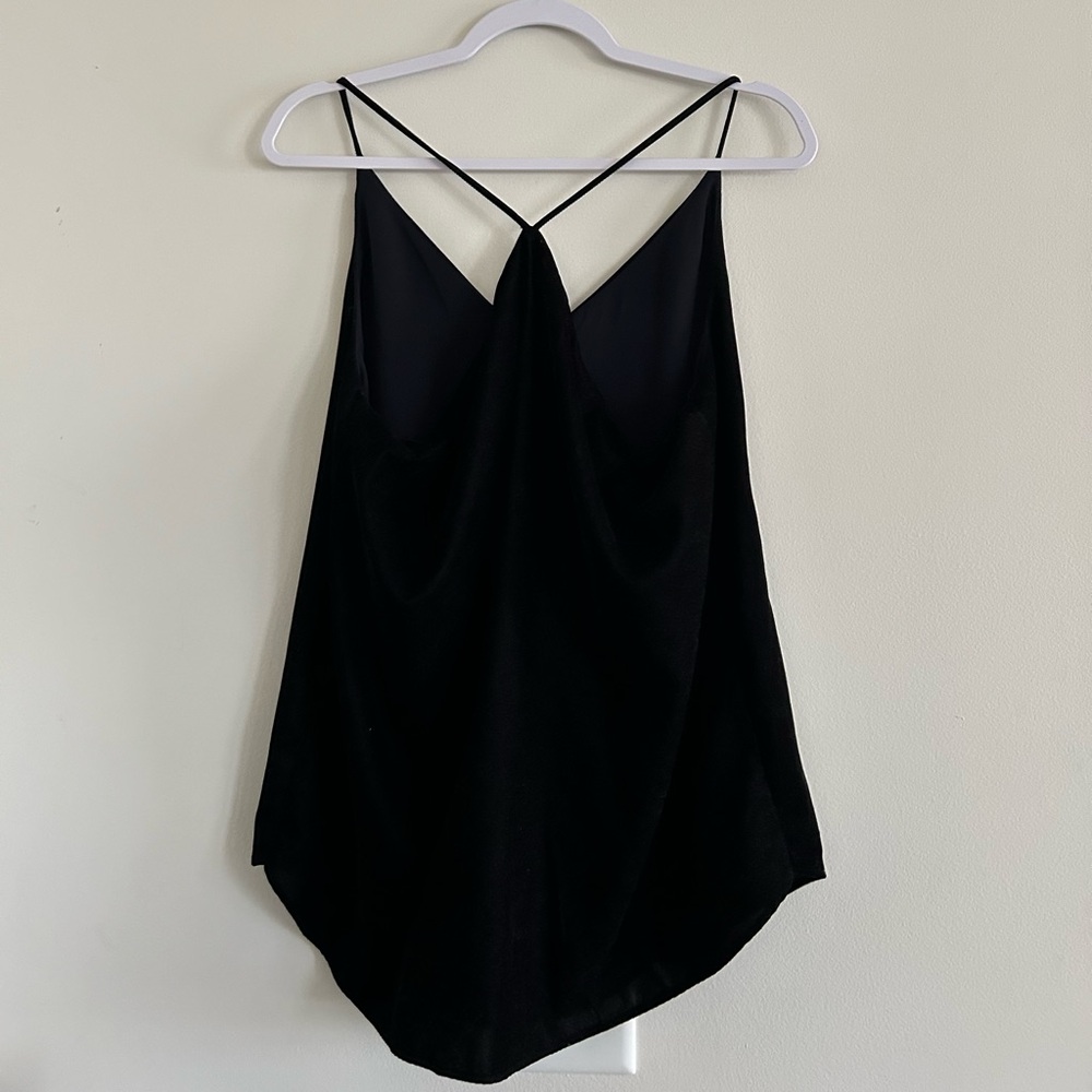 Black Velvet Top from Loft